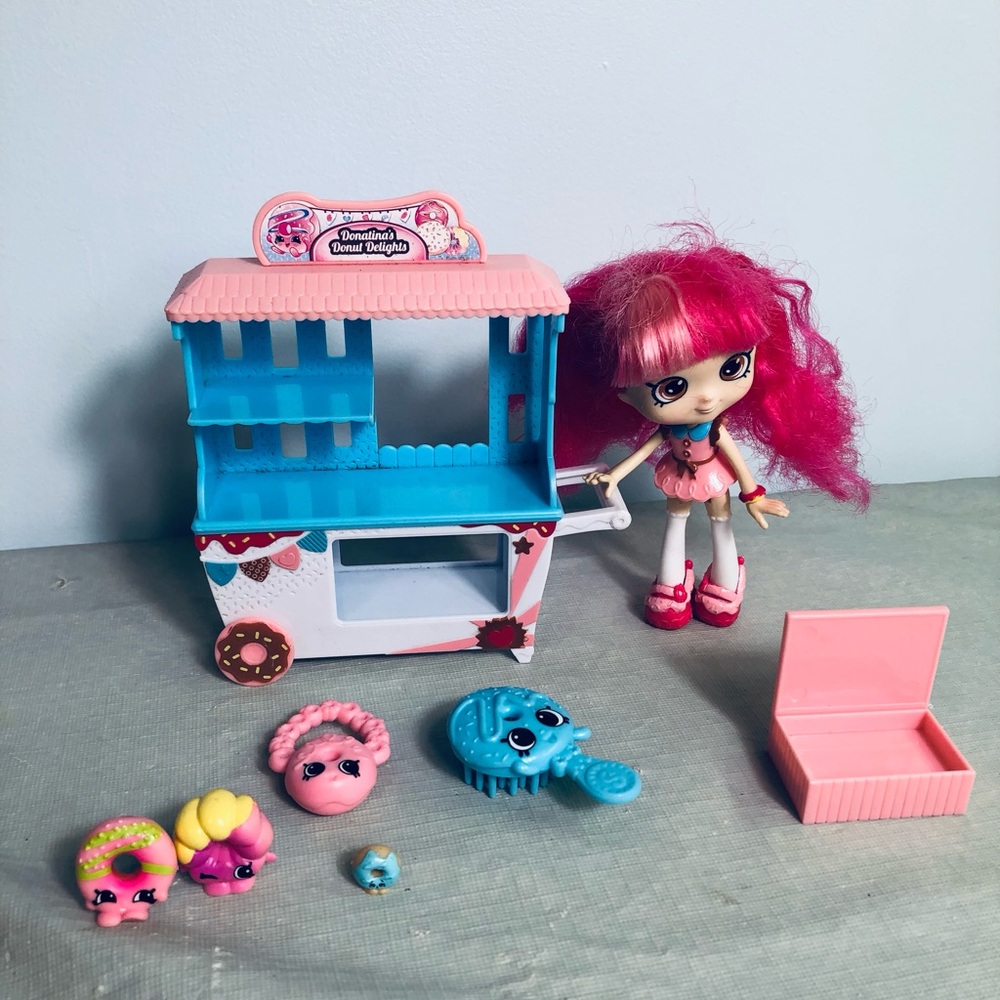 Shopkins Shoppies Donatina’s Donut Delights Lot Of 10